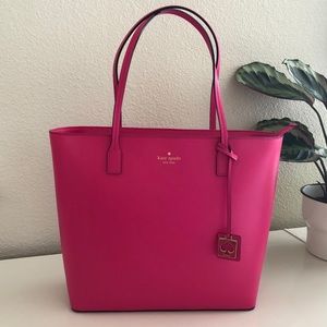 Kate Spade ♠️ 💕 Hot Pink Tote